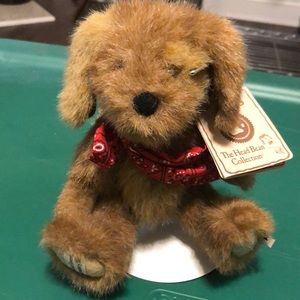 😊 Vintage 😎But NWT Boyds Bear “ ROONEY BARKER” 1988-2007😊 Rare Find😊